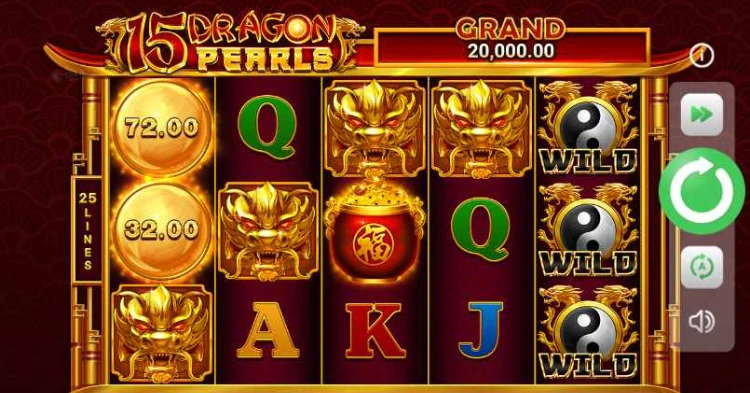 Dragon Pearls Slot FK777 -One of the most favored slot games