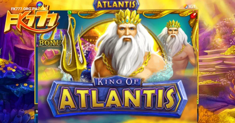 King of Atlantis is a 5-reel video slot coming with 25 paylines